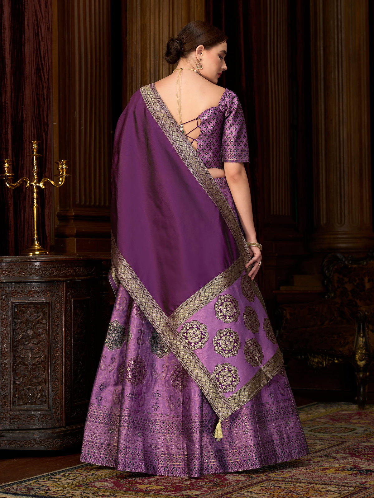 Bahaar-Purple Purple Lehenga Choli