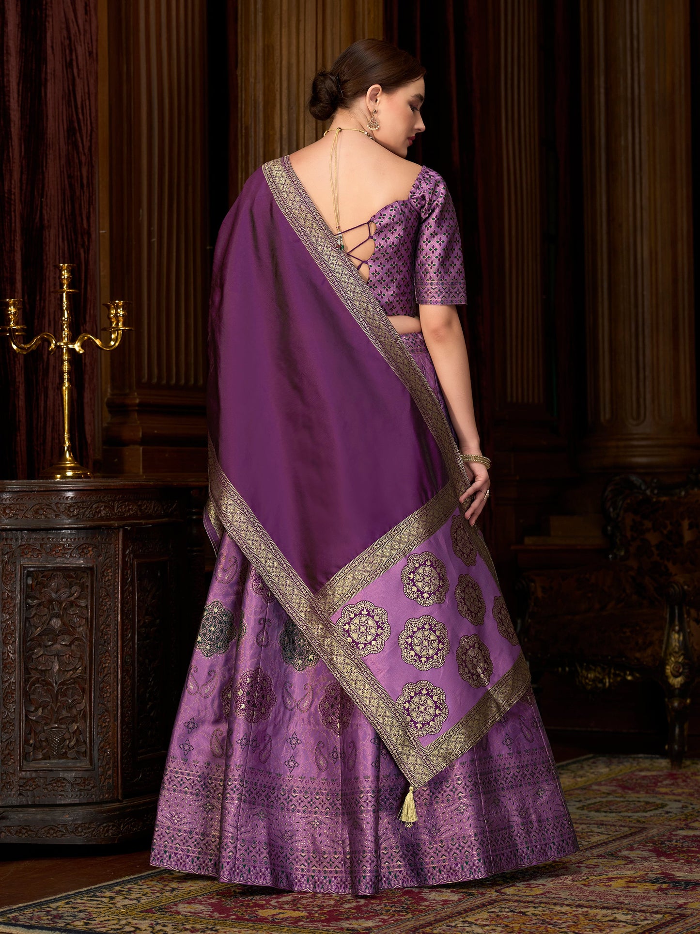 Bahaar-Purple Purple Lehenga Choli