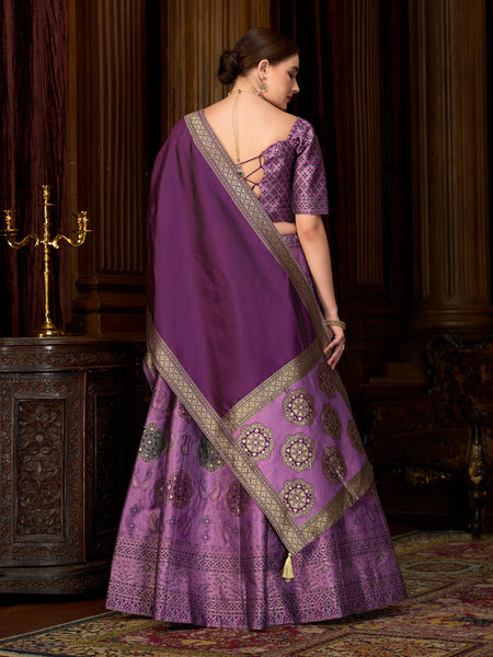 Bahaar-Purple Purple Lehenga Choli