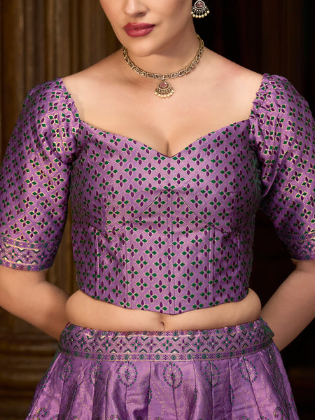 Bahaar-Purple Purple Lehenga Choli