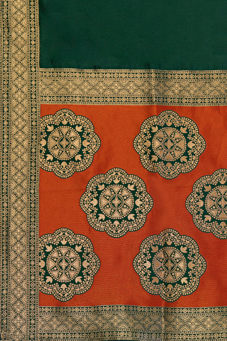 Bahaar-Rust Rust Lehenga Choli