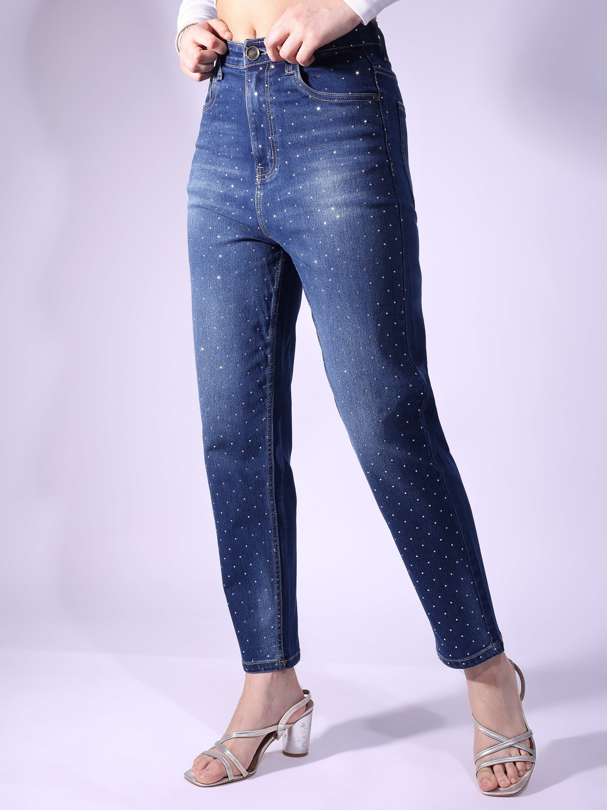Full Length Slim Fit Regular Jeans