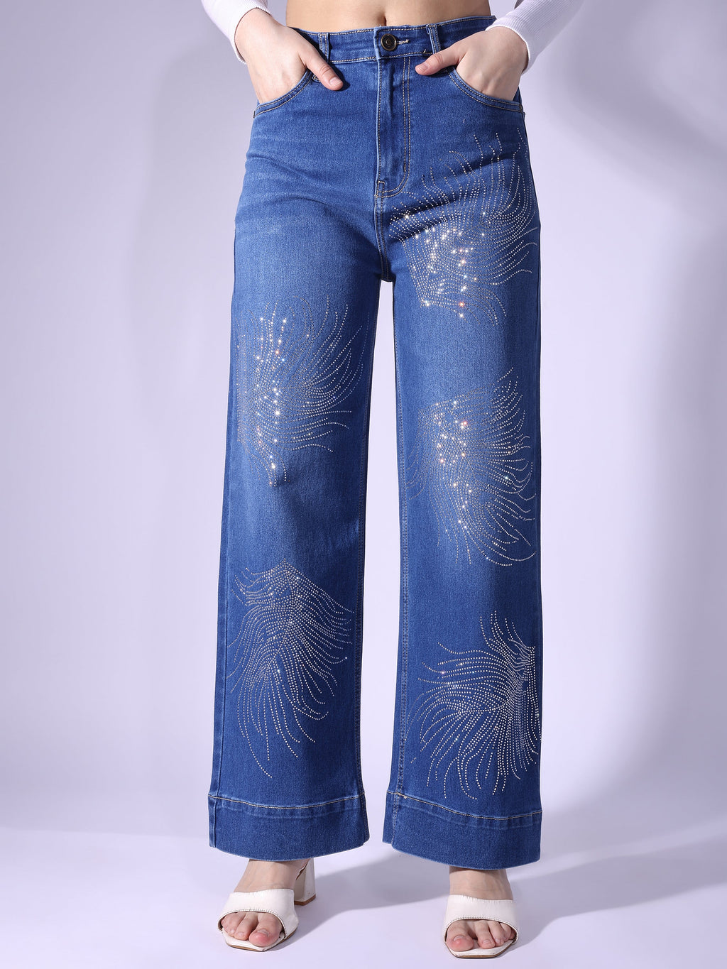 Full Length Straight Fit Regular Jeans