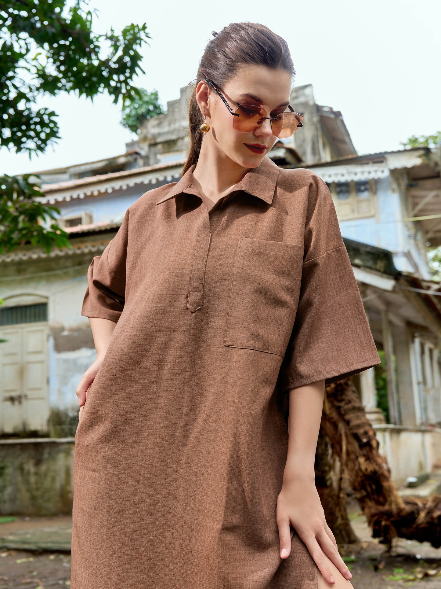 Brown