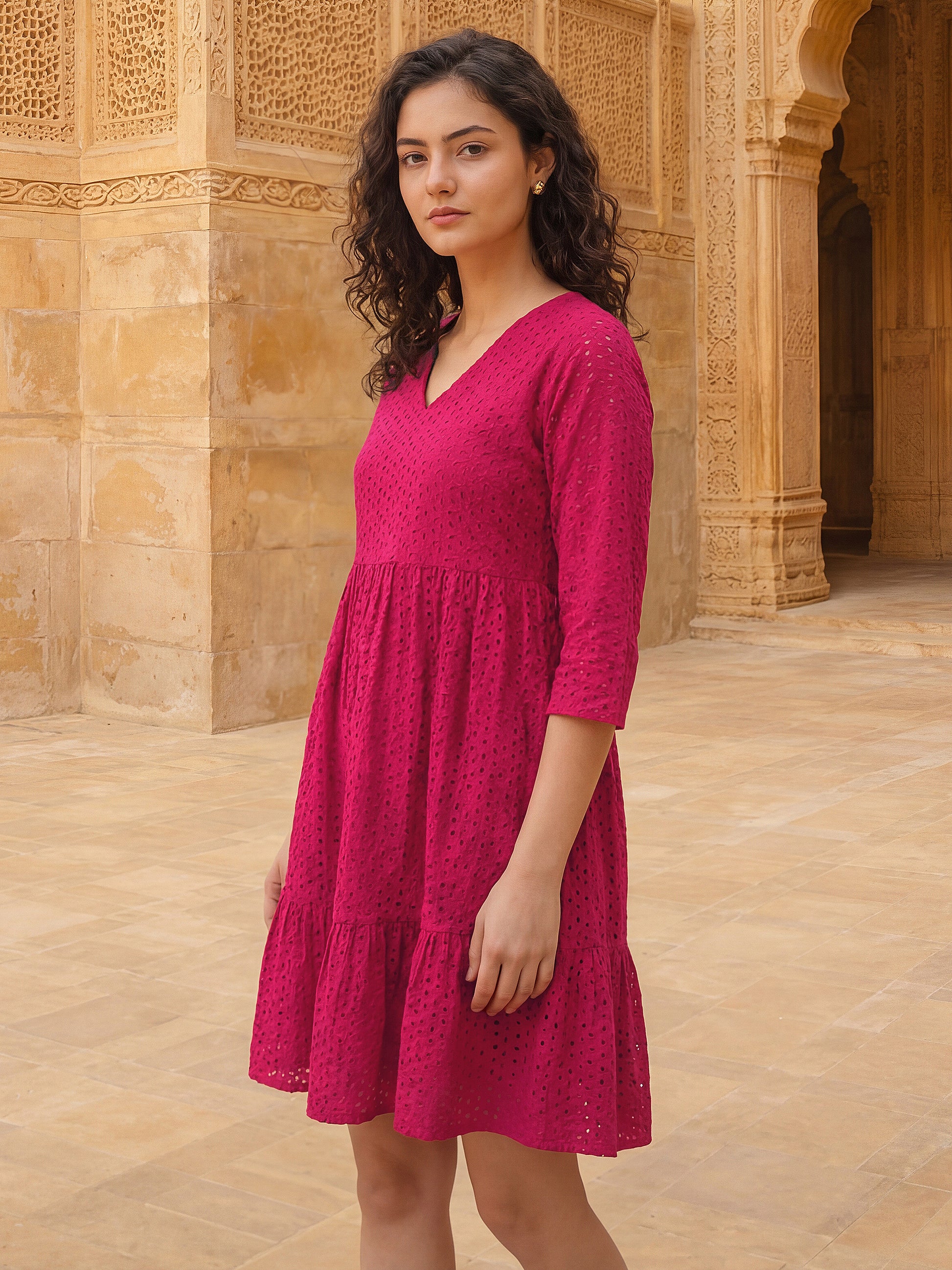 Mini Regular Sleeve Dress