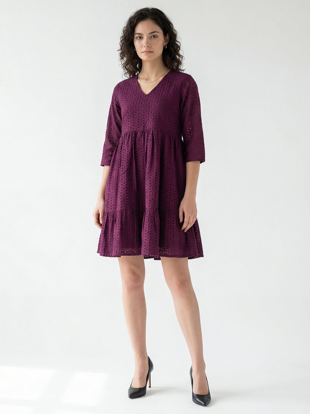 Mini Regular Sleeve Dress