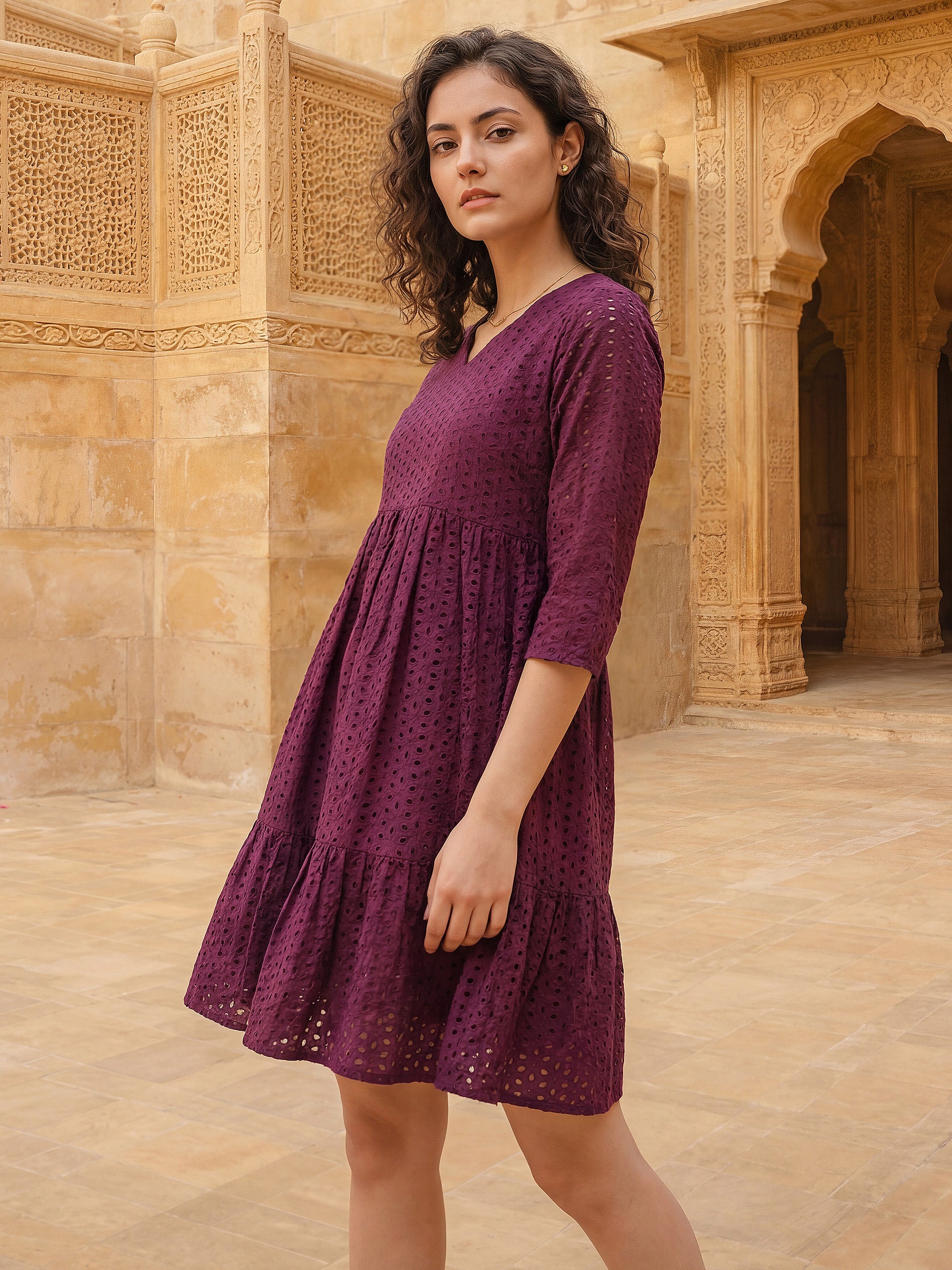 Mini Regular Sleeve Dress