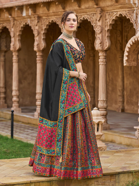 Hira-Black Black Lehenga Choli