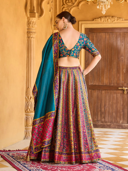 Hira-Rama Rama Lehenga Choli