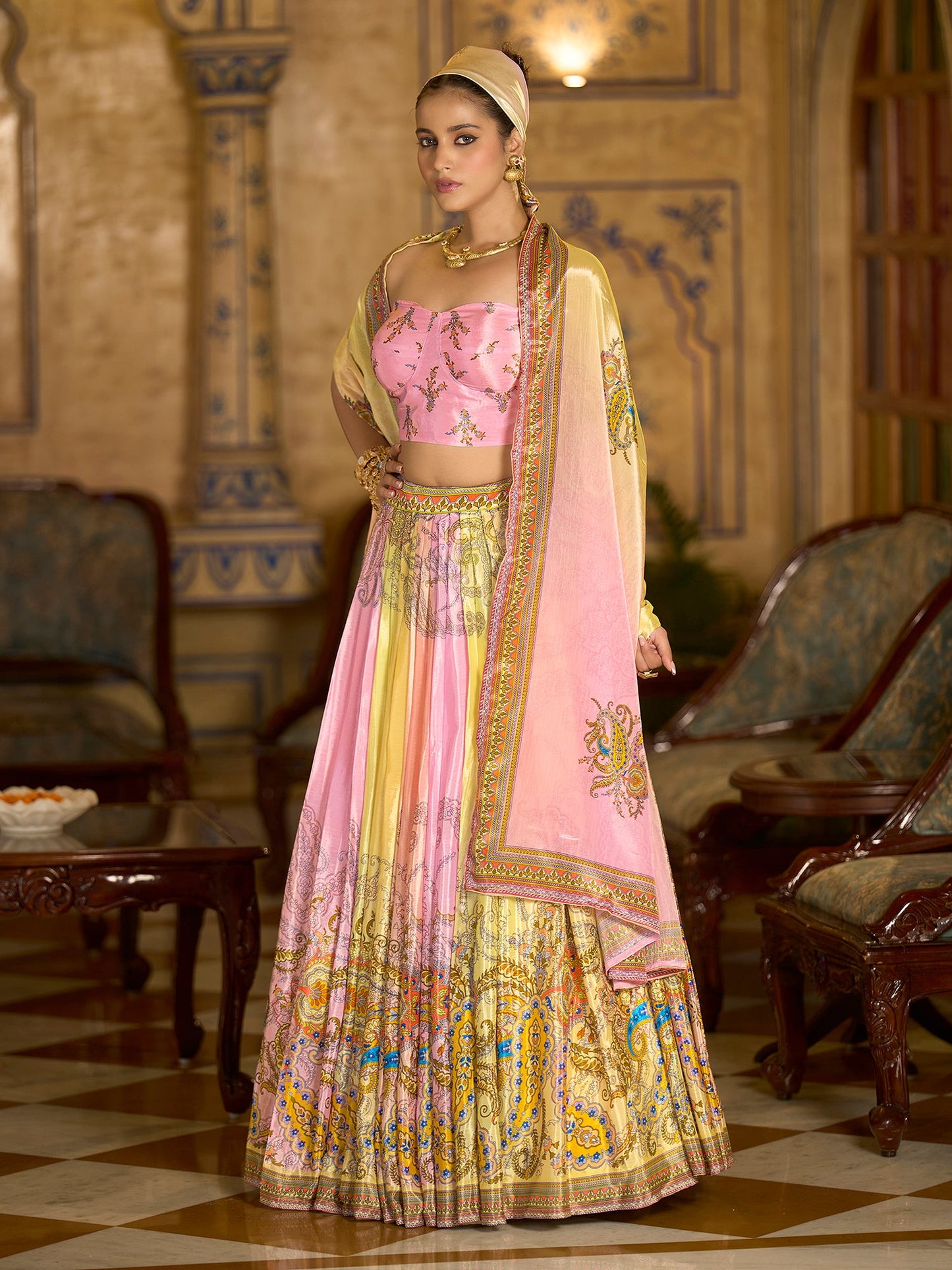 Hiya-Multi Multi Lehenga Choli