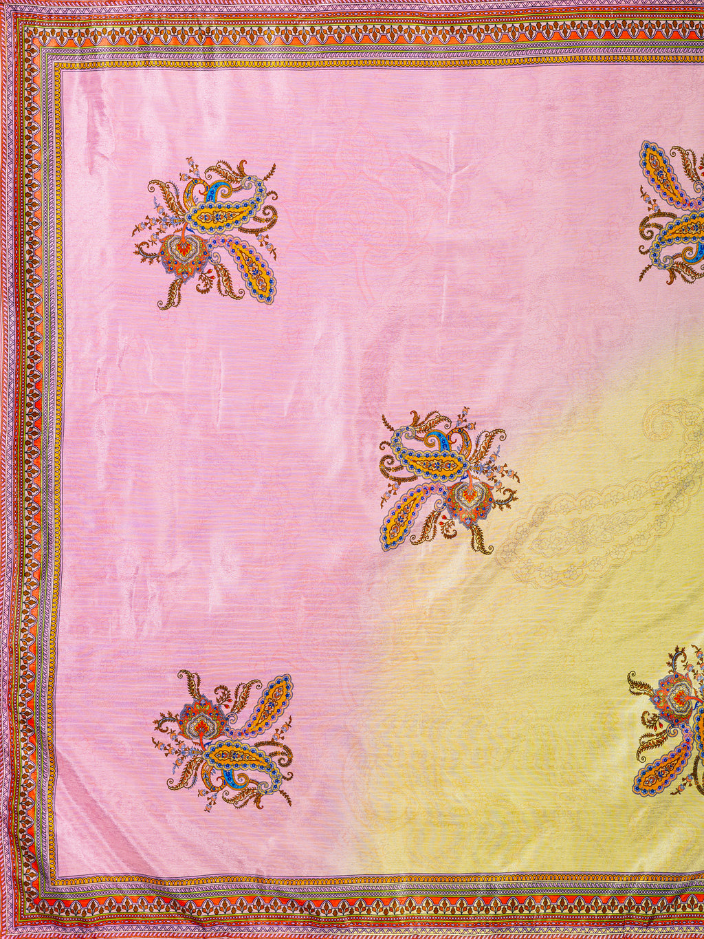 Women's Multi Chinon Lehengas