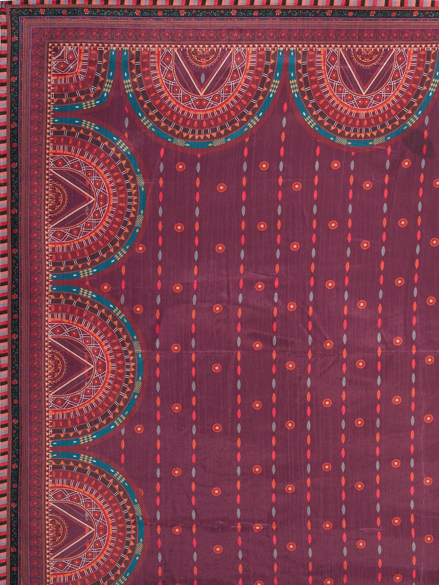 Hiya-Wine Wine Lehenga Choli