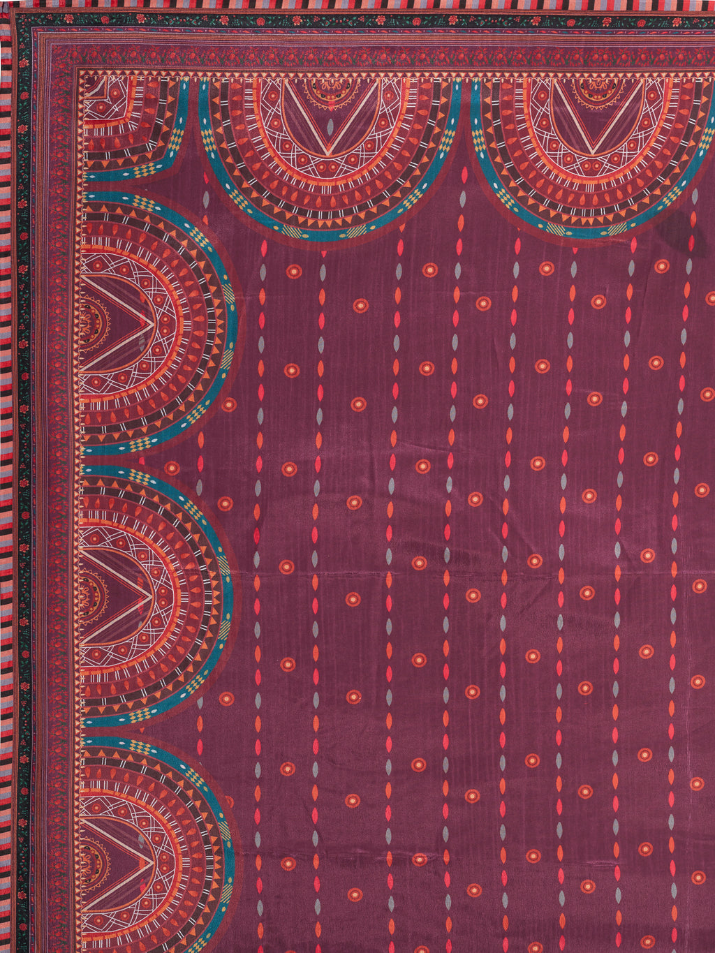 Women's Wine Chinon Lehengas