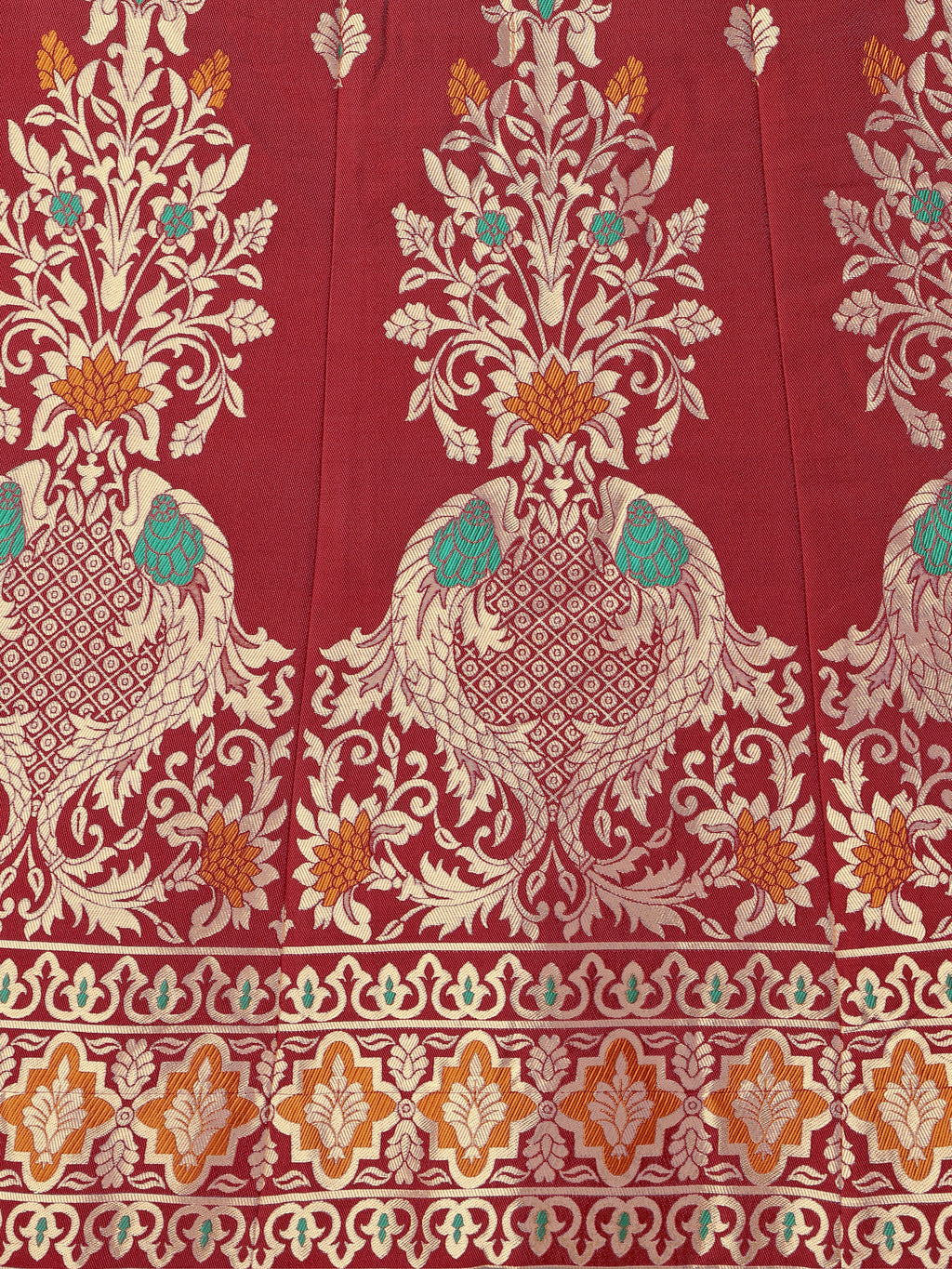 Jacquard Printed Lehengad