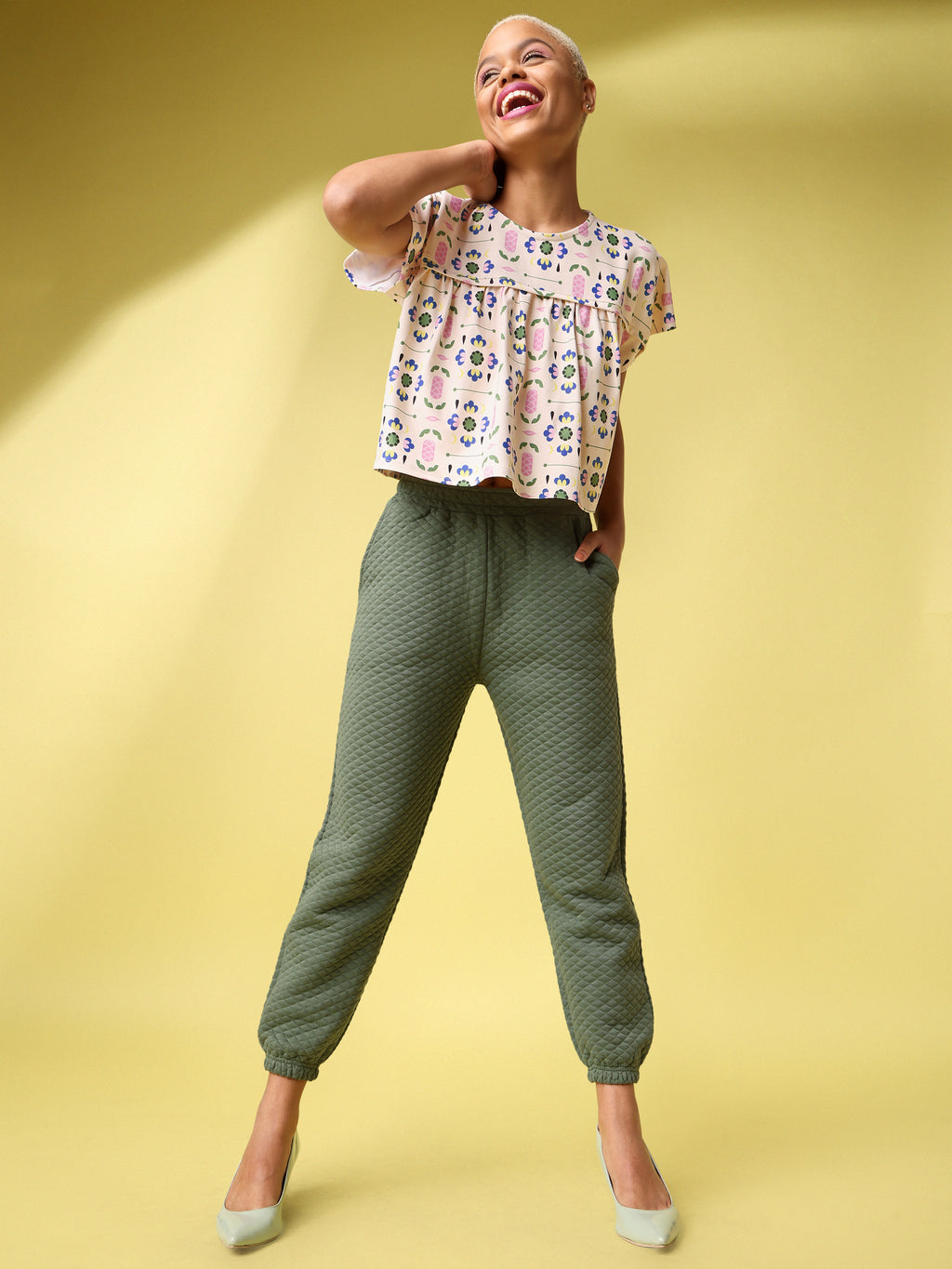 Multi Ruched Top For Women