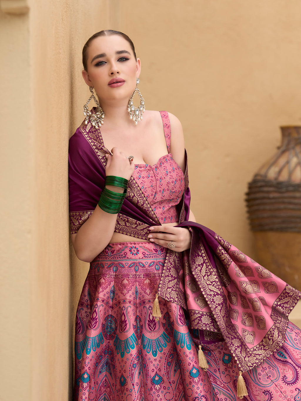 Kanjivaram Sweetheart  Lehengas