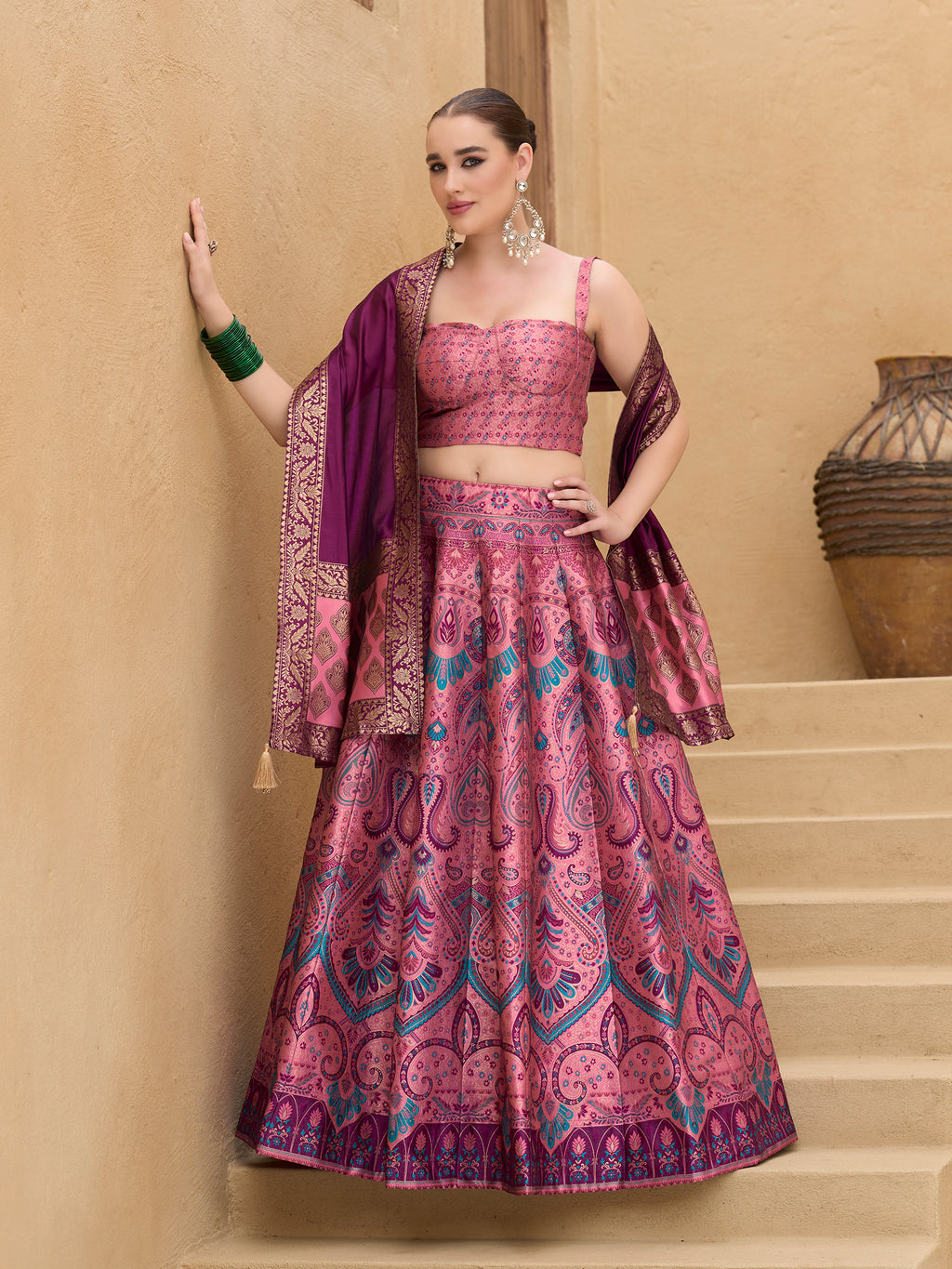 Kanjivaram Sweetheart  Lehengas