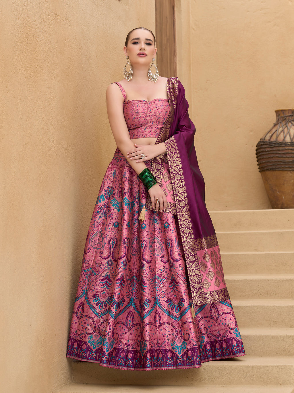 Kanjivaram Sweetheart  Lehengas
