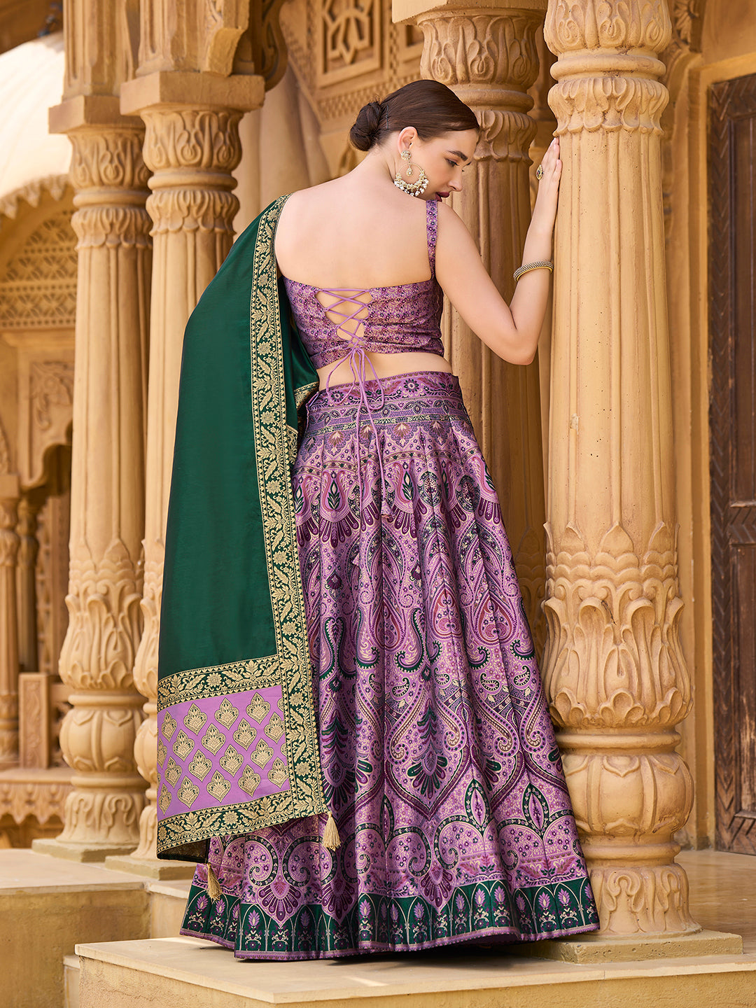 Lazya-Purple Purple Lehenga Choli