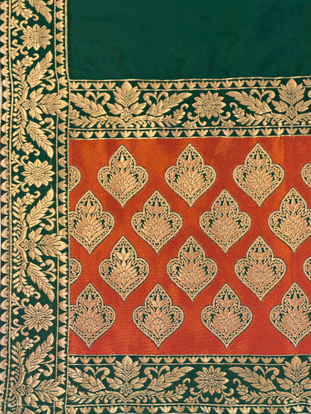 Lazya-Rust Rust Lehenga Choli
