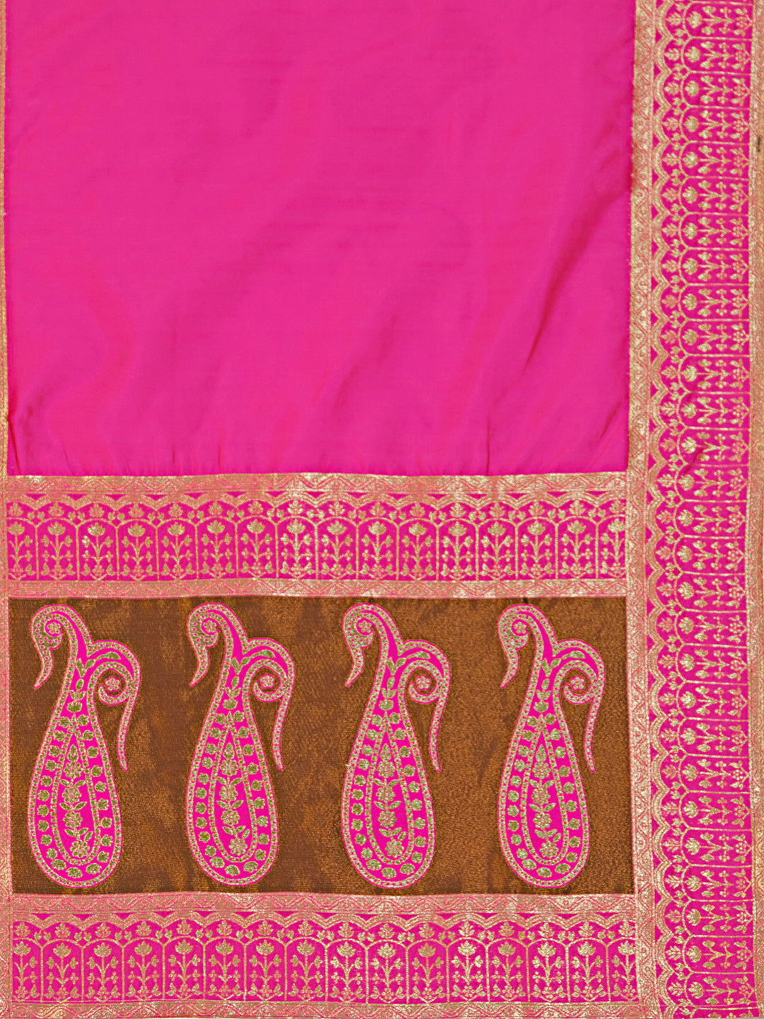 Nadira-Brown Brown Lehenga Choli