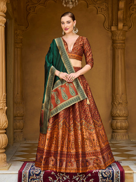 Nazm-Yellow Yellow Lehenga Choli