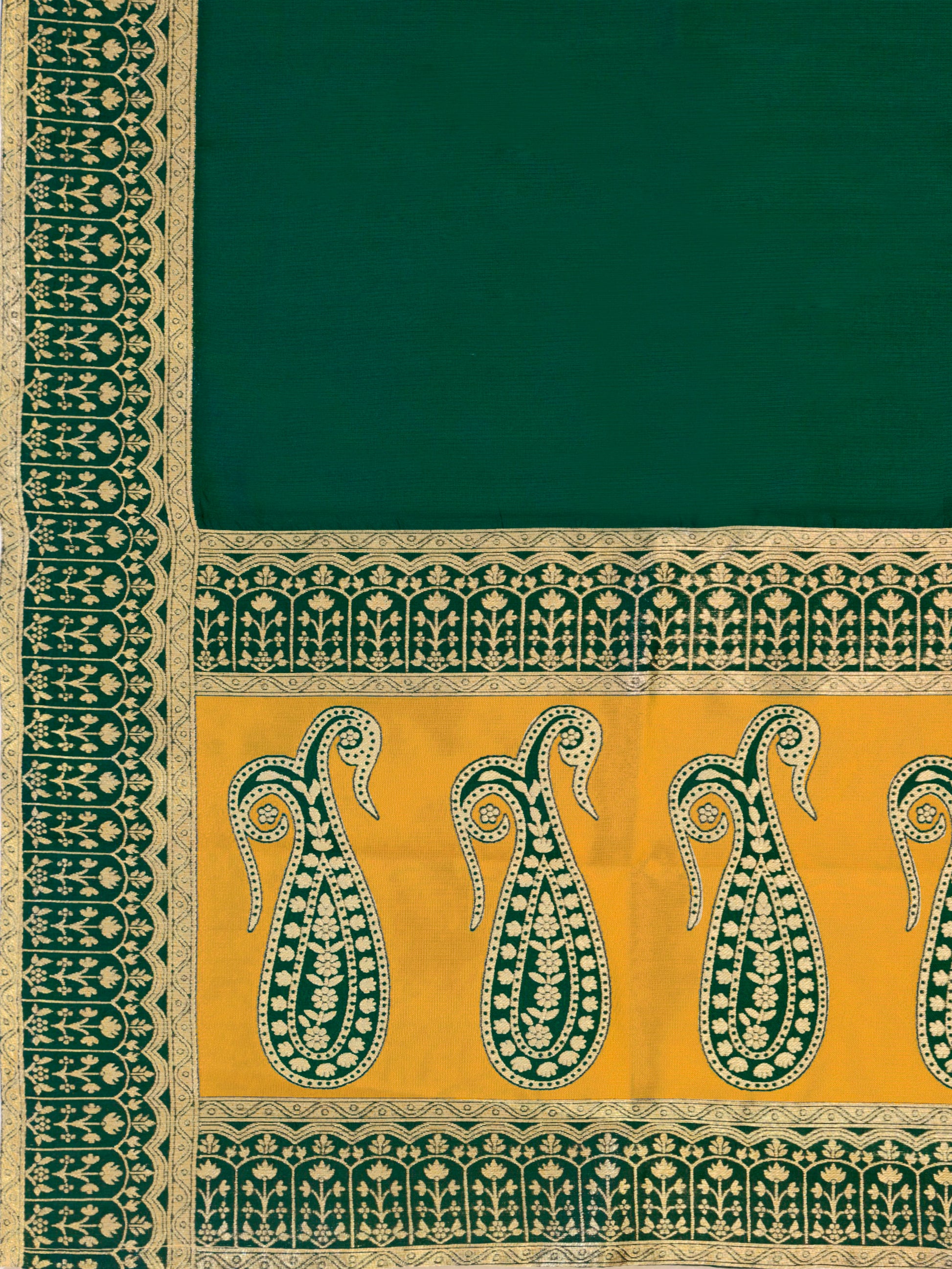 Women's Yellow Kanjiwaram Lehengas