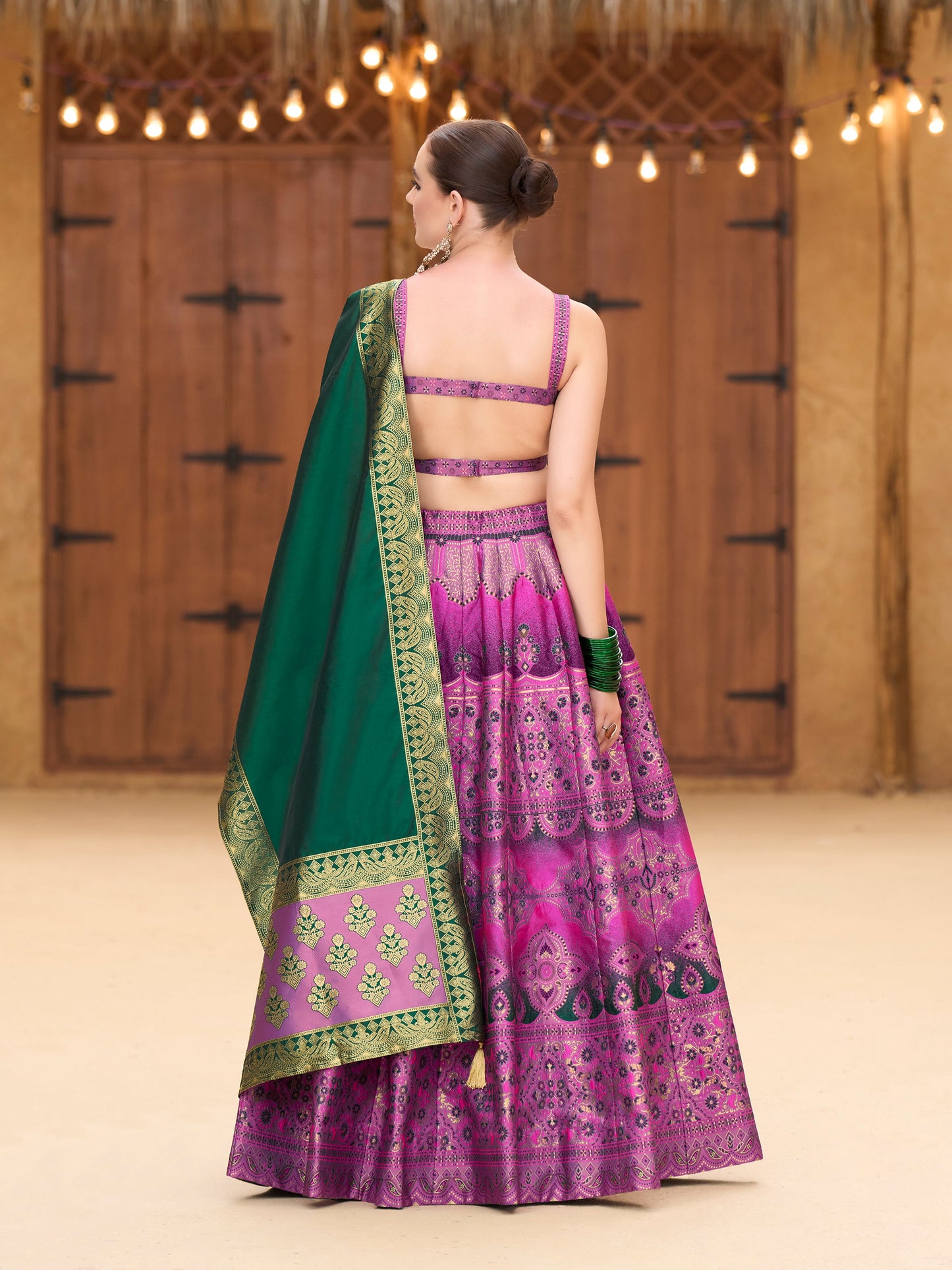 Nazm-Purple Purple Lehenga Choli
