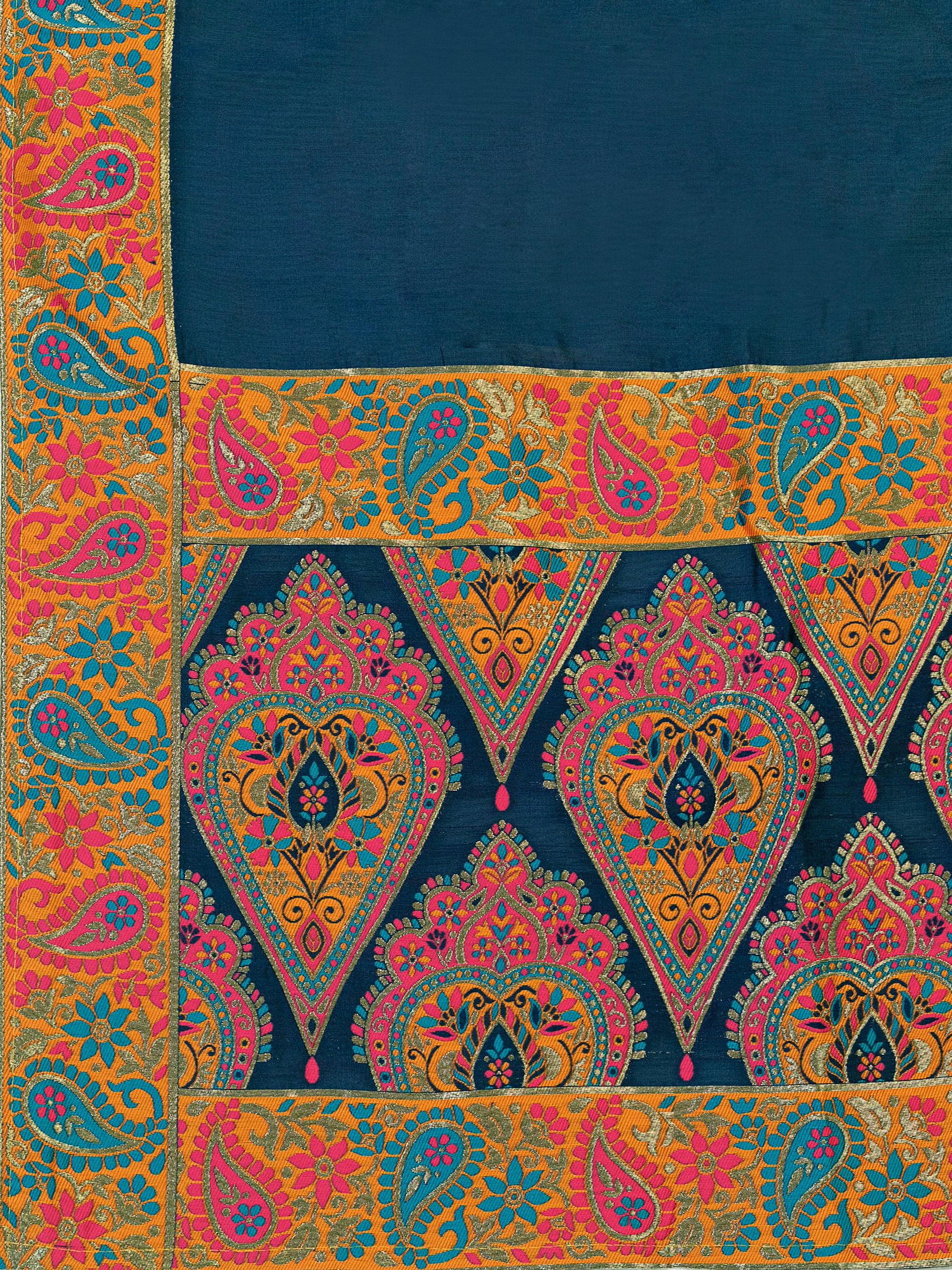 Women's Rama Jacquard Crape Lehengas