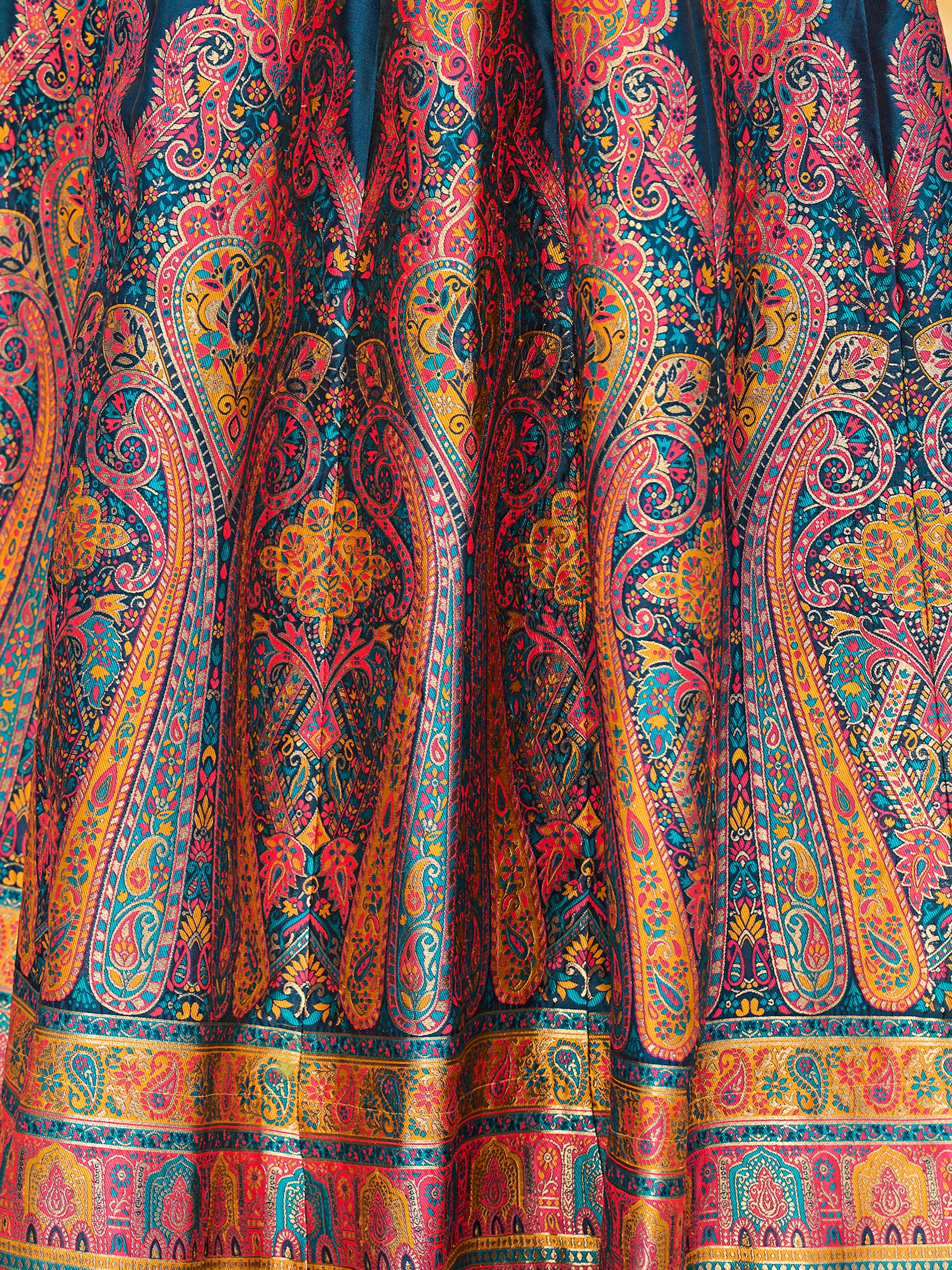 Women's Rama Jacquard Crape Lehengas