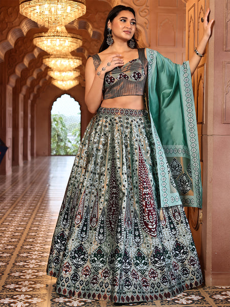 Kanjivaram Woven Design Lehenga Choli