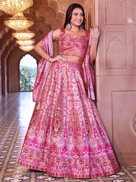 Kanjivaram Woven Design Lehenga Choli