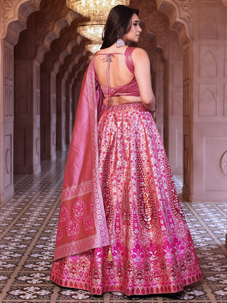 Kanjivaram Woven Design Lehenga Choli
