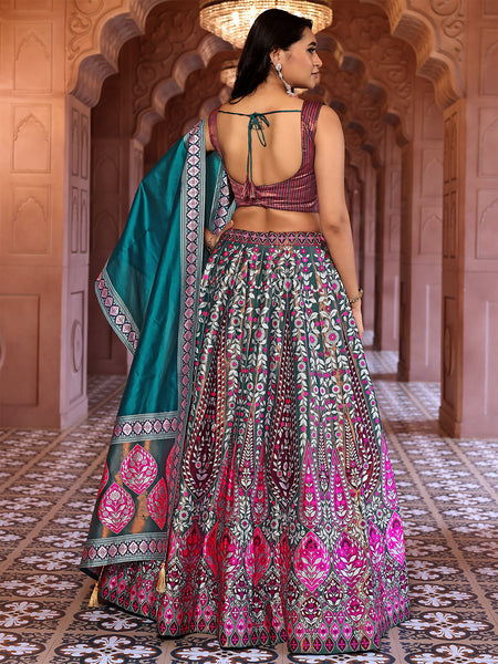 Kanjivaram Woven Design Lehenga Choli
