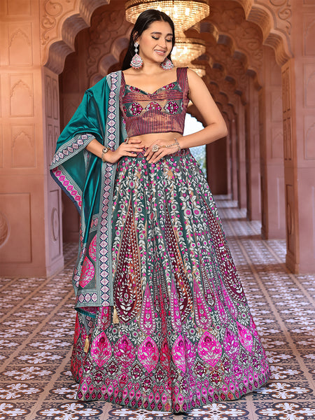 Kanjivaram Woven Design Lehenga Choli