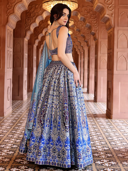 Kanjivaram Woven Design Lehenga Choli