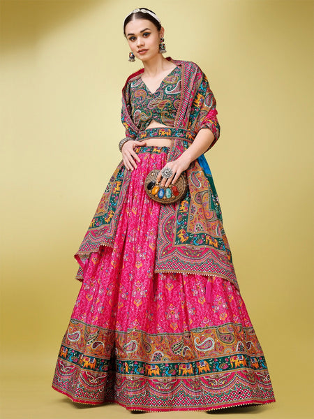 Chinoon Embellished Lehenga Choli