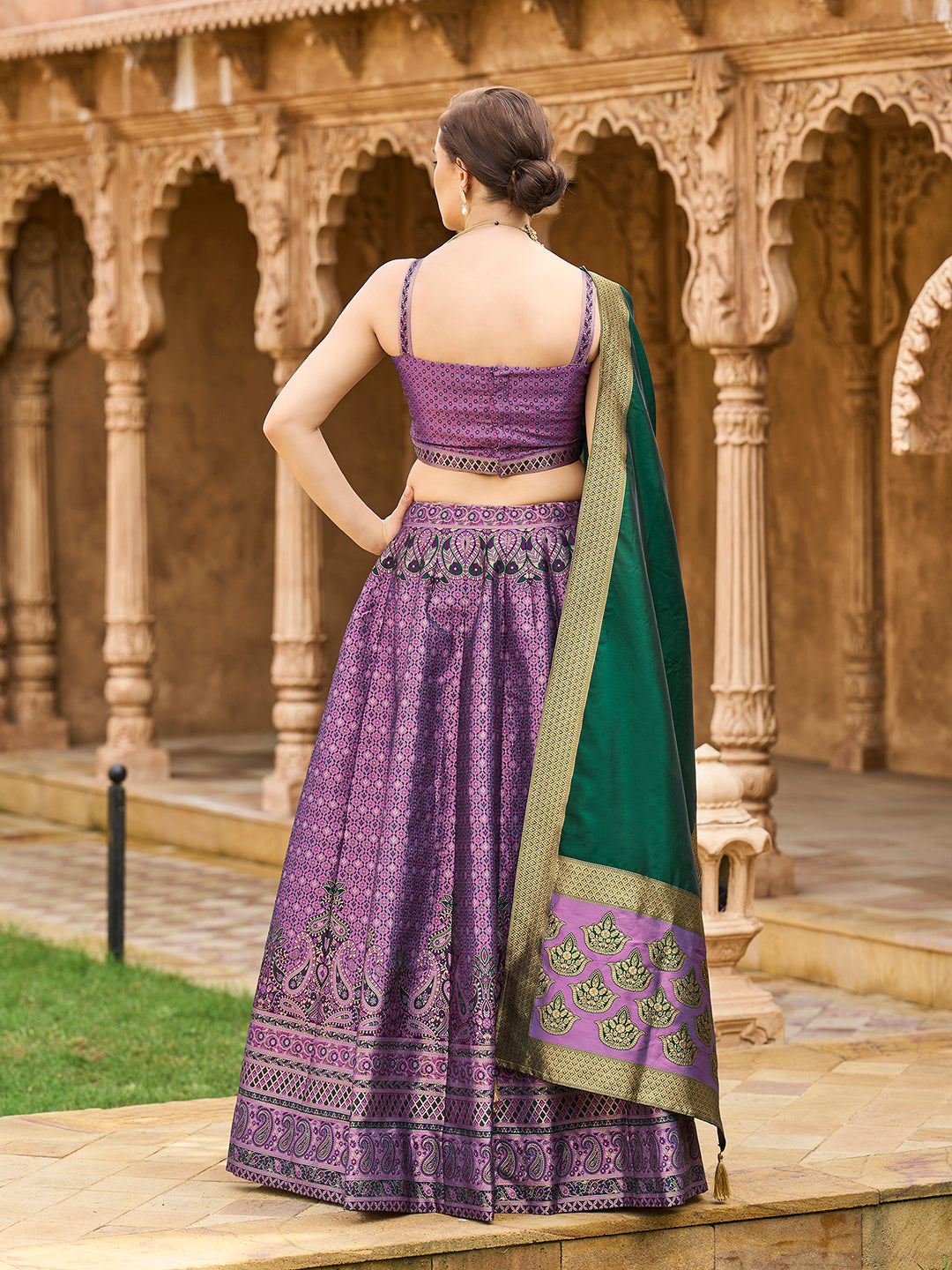 Saaya-Purple Purple Lehenga Choli