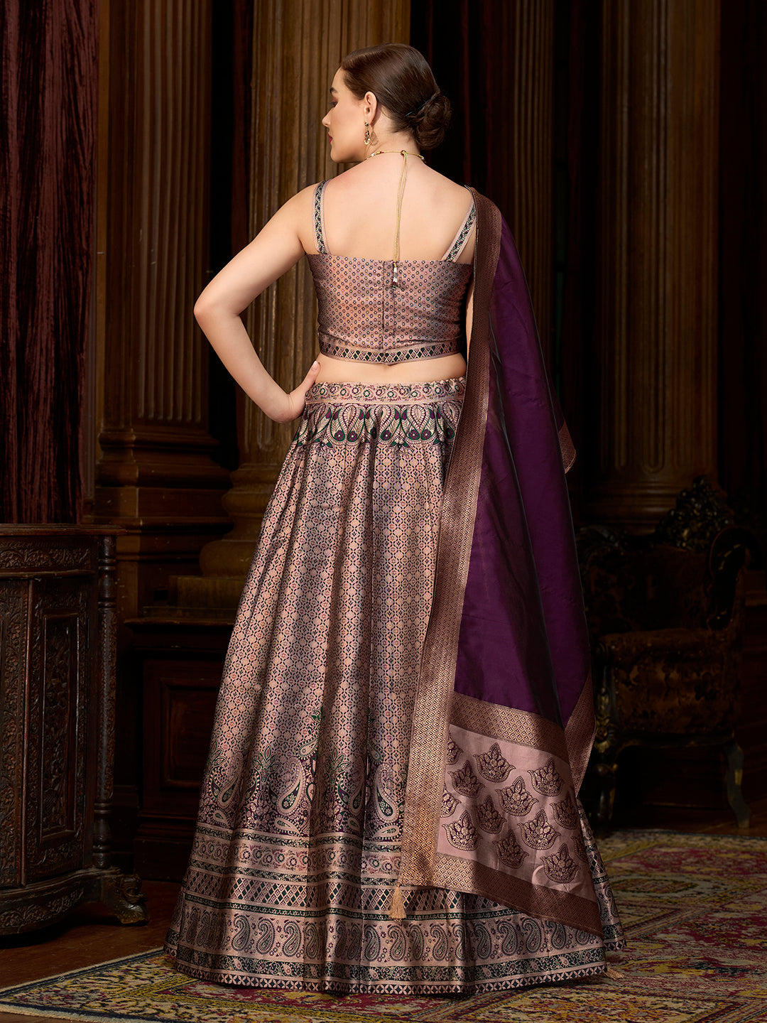 Saaya-Rose Rose Lehenga Choli