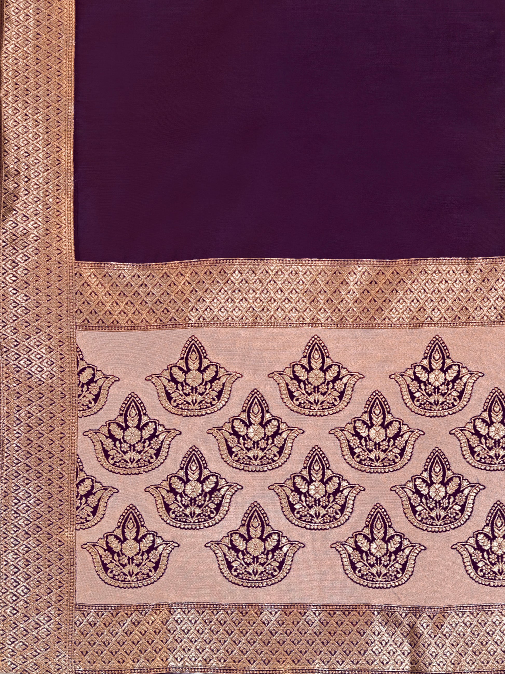 Women's Rose Kanjiwaram Lehengas