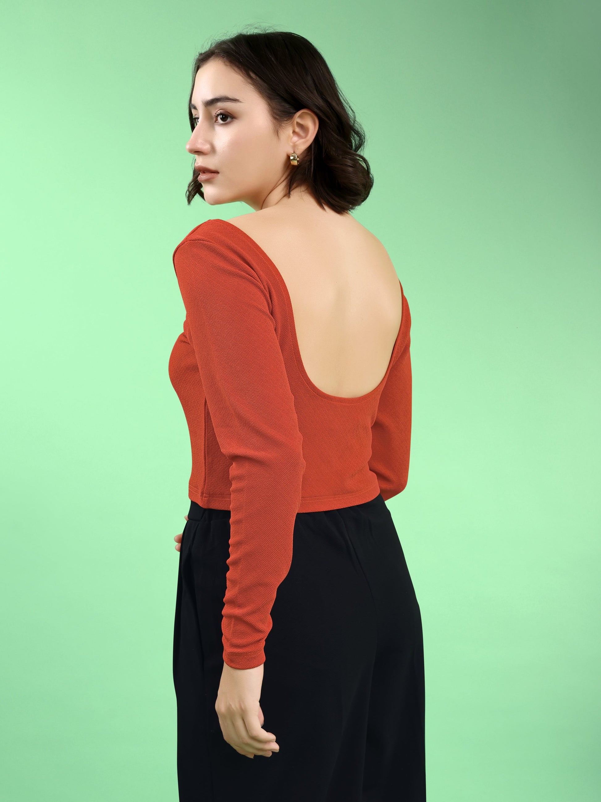 Round Straight Solid Top