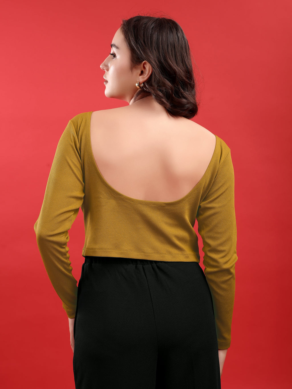 Round Straight Solid Top