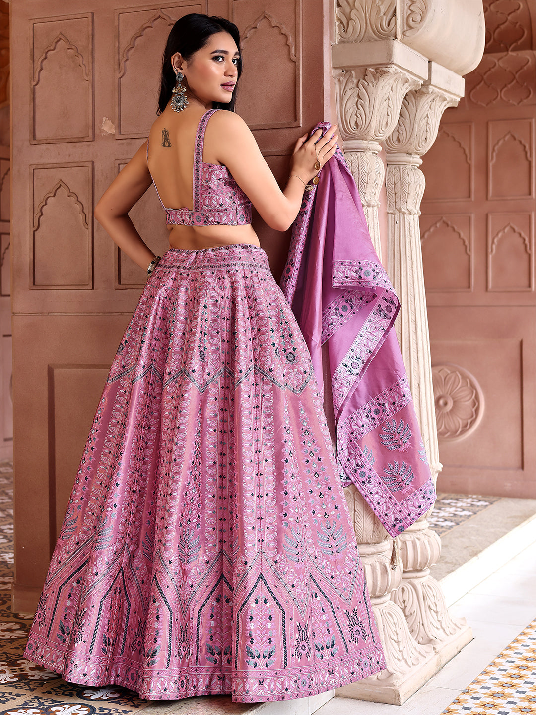Kanjivaram Woven Design Lehenga Choli