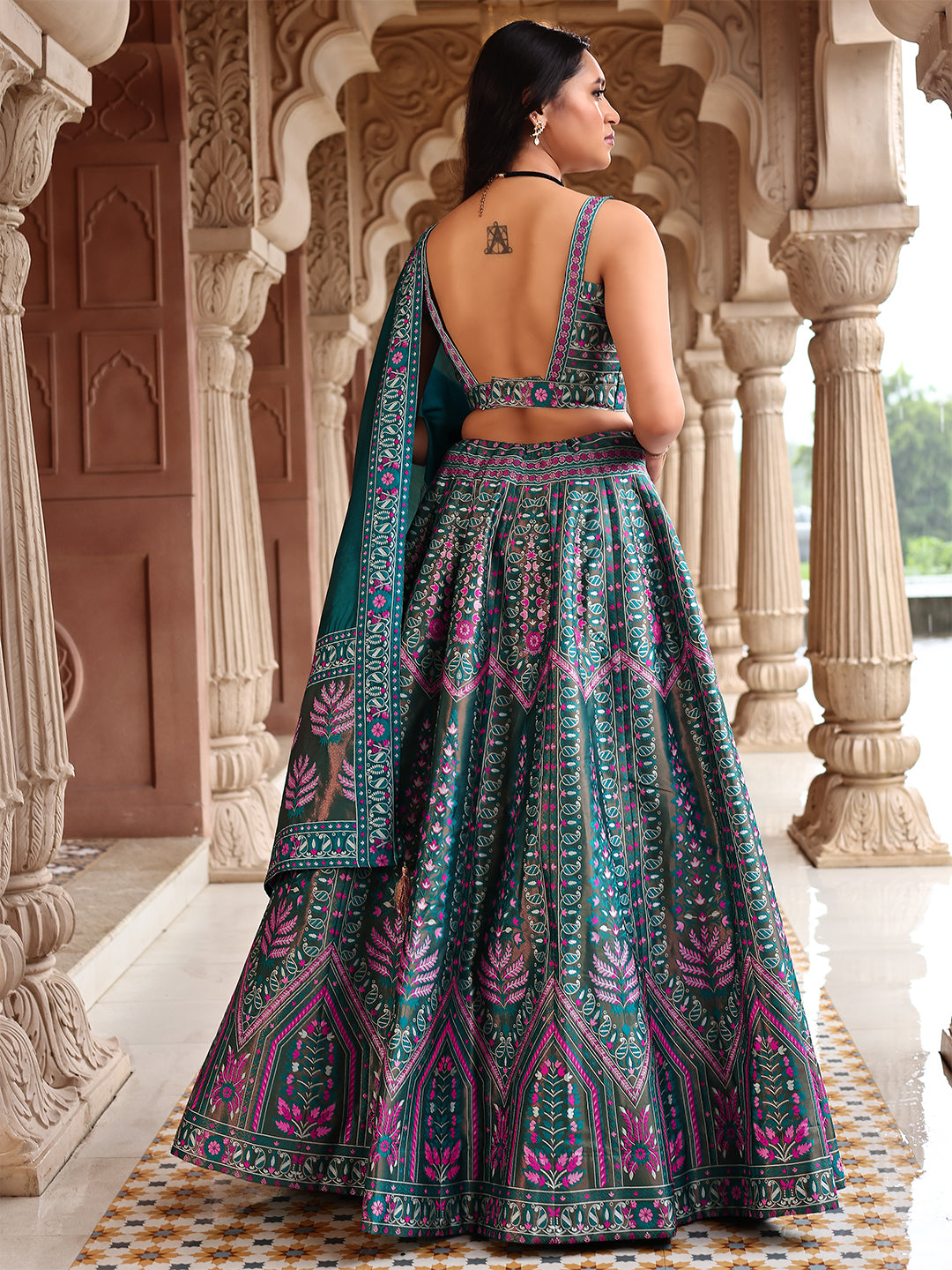 Kanjivaram Woven Design Lehenga Choli