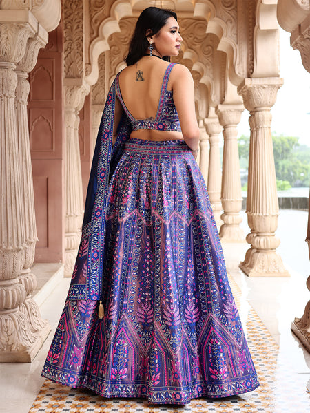 Kanjivaram Woven Design Lehenga Choli