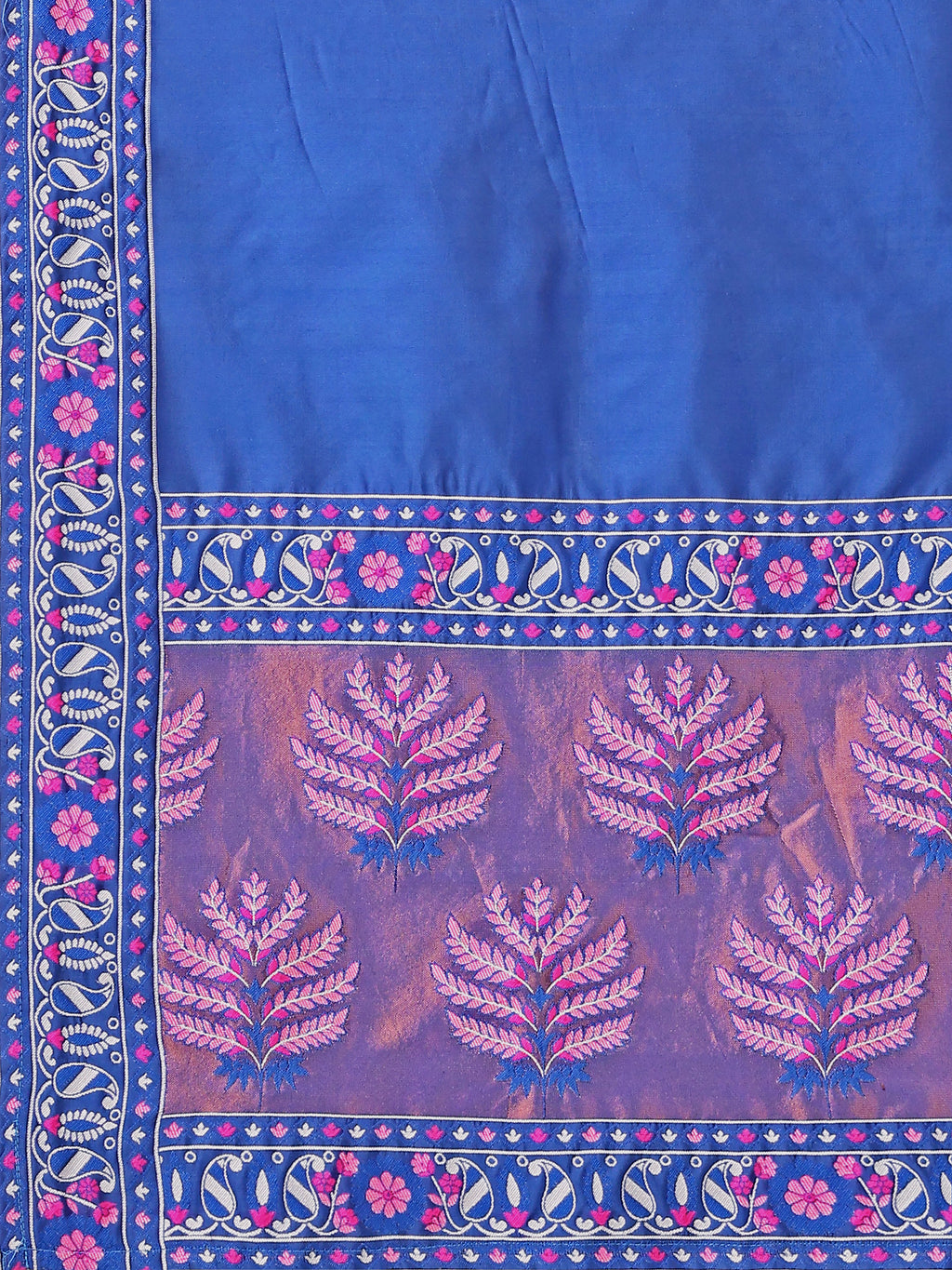 Kanjivaram Lehenga Choli Royal Woven Motifs