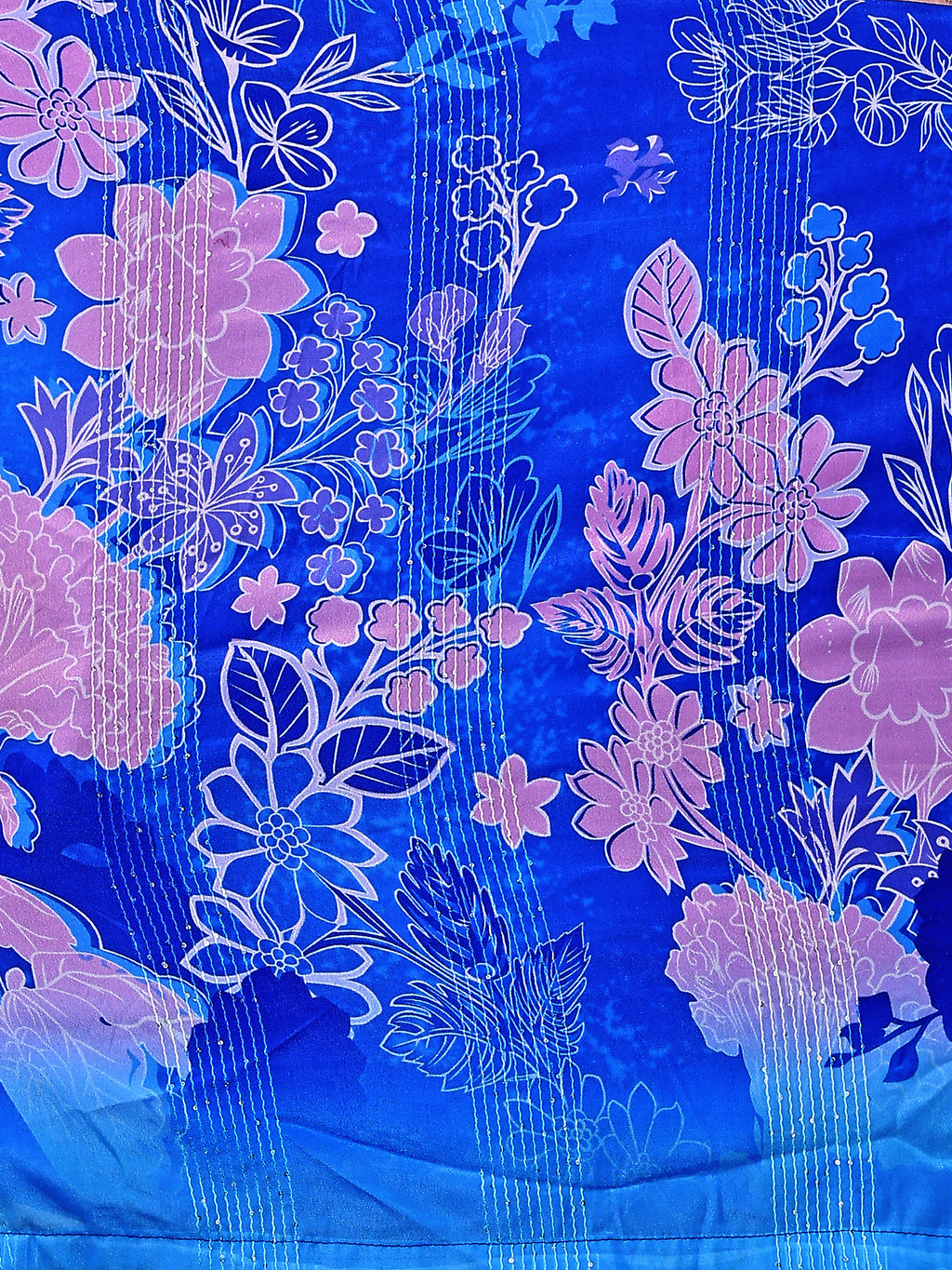 Ethnic Motifs And Embellished Blue Lehenga Choli