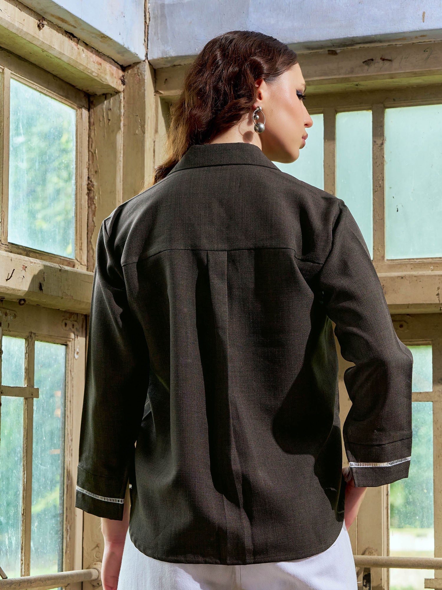 Stylished Linen Shirt