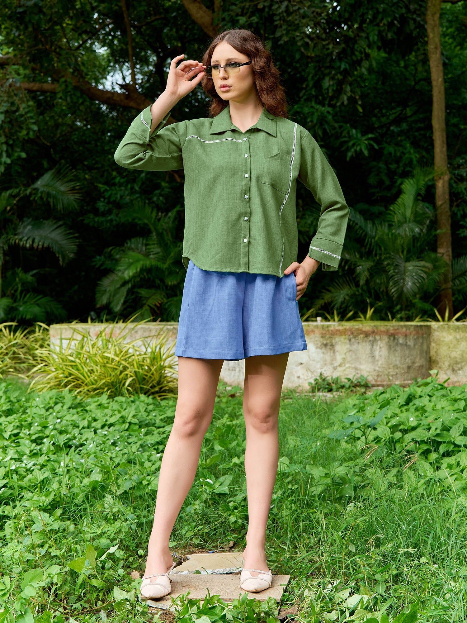 Stylished Linen Shirt