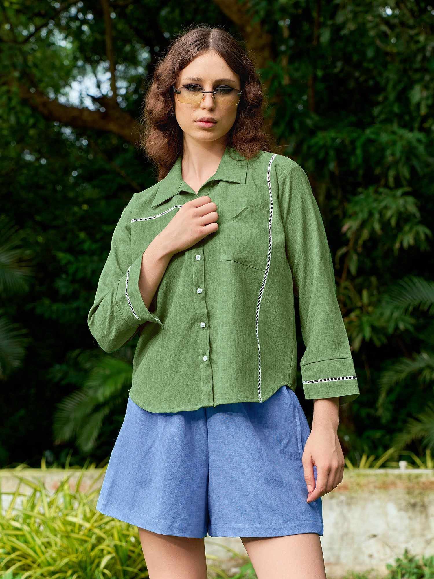 Stylished Linen Shirt